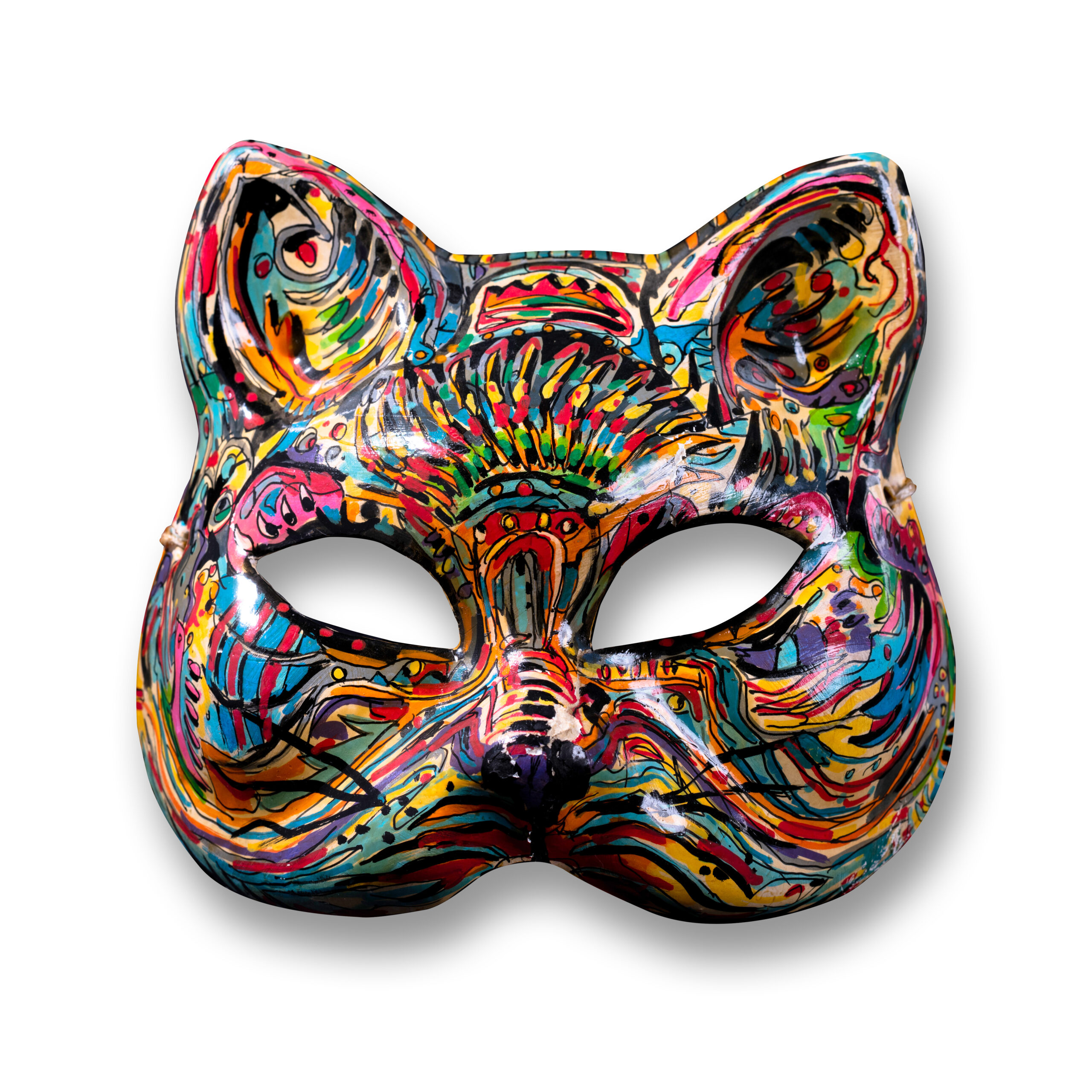 Gemello Store Official THE CARNIVAL IS OVER (CAT MASK)