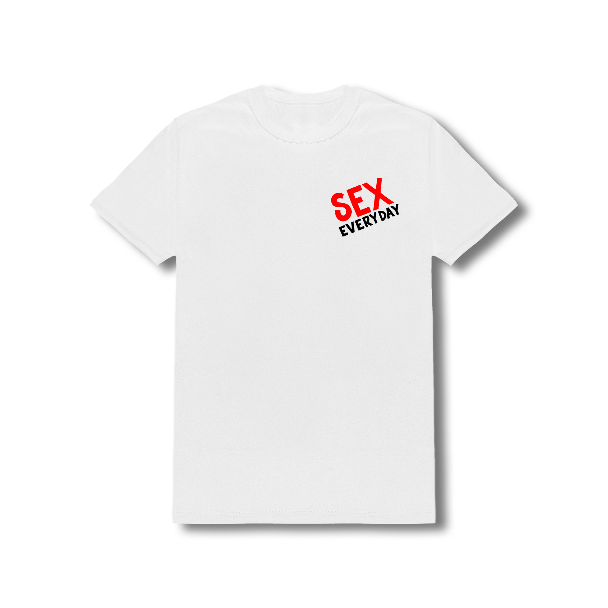 Gemello Store Official TEE SEX EVERYDAY WHITE