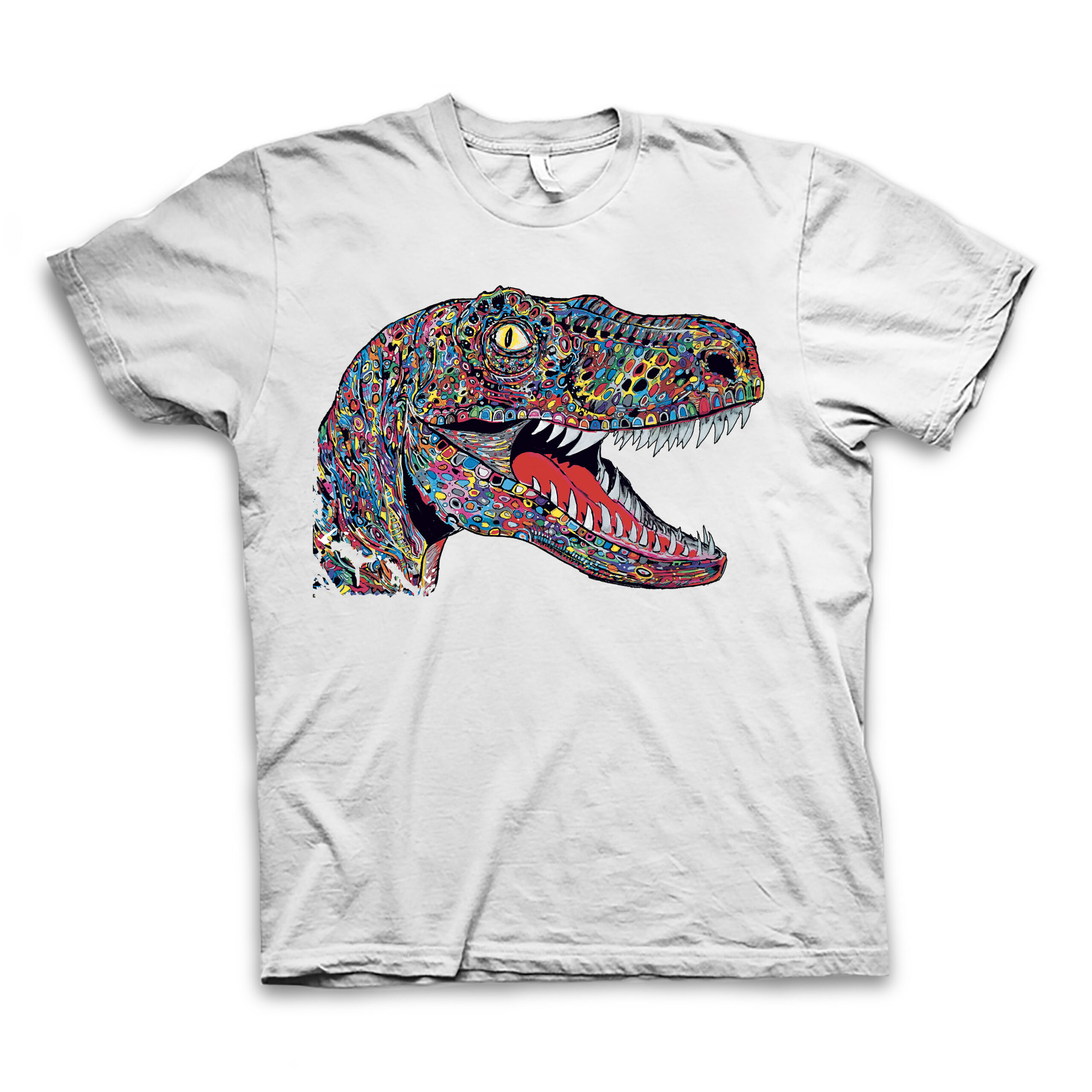 Gemello Store Official TSHIRT RAPTOR WHITE