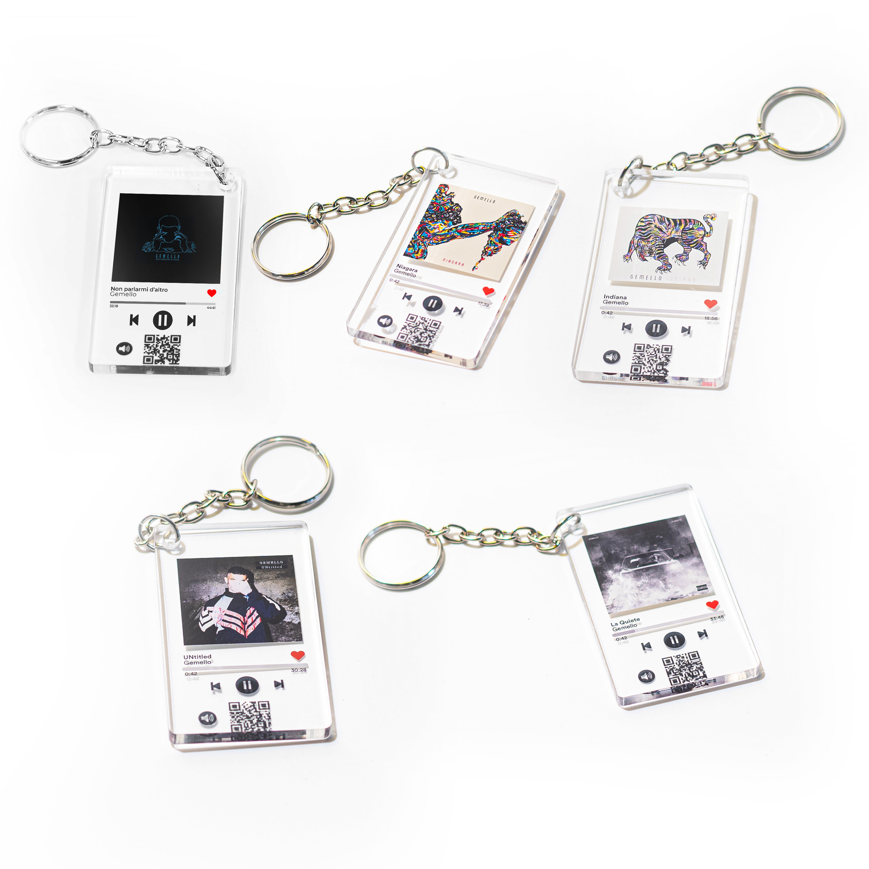 Gemello Store Official PORTACHIAVI ALBUM